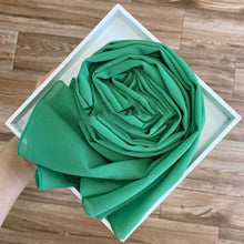 Load image into Gallery viewer, Solid Pearl Chiffon Hijabs