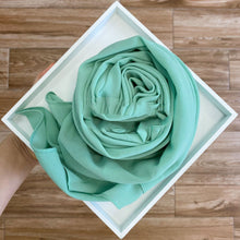 Load image into Gallery viewer, Solid Pearl Chiffon Hijabs