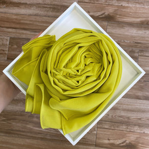 Solid Pearl Chiffon Hijabs