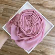Load image into Gallery viewer, Solid Pearl Chiffon Hijabs