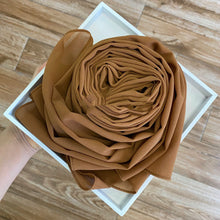 Load image into Gallery viewer, Solid Pearl Chiffon Hijabs