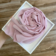 Load image into Gallery viewer, Solid Pearl Chiffon Hijabs