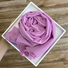 Load image into Gallery viewer, Solid Pearl Chiffon Hijabs