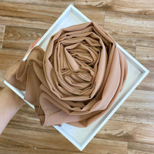 Load image into Gallery viewer, Solid Pearl Chiffon Hijabs