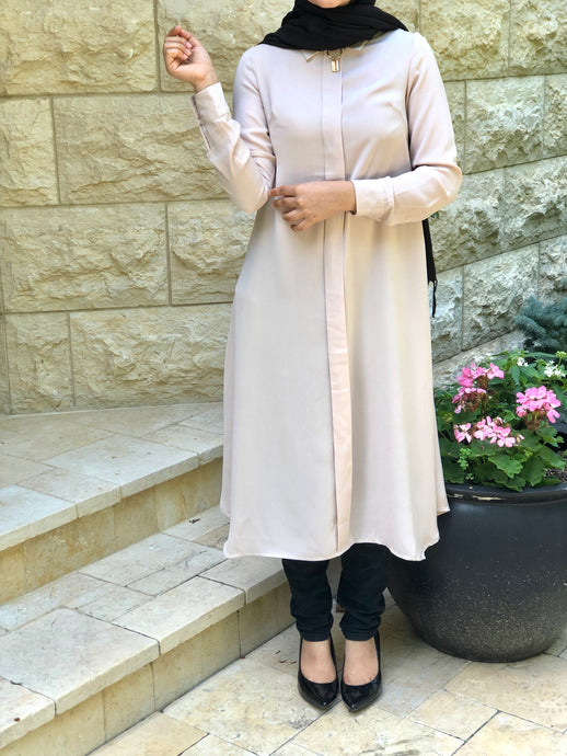 Mink Collared Tunic